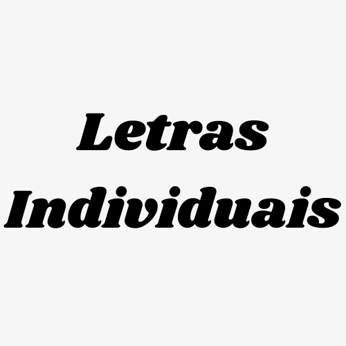 Letras Individuais